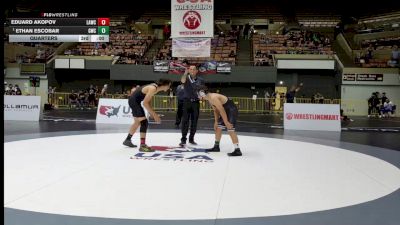 Schoolboys - 140 lbs Quarters - Caiden Stewart vs Adam Vasquez, Rough House Wrestling