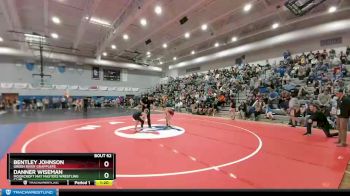 90 lbs Quarterfinal - Bentley Johnson, Green River Grapplers vs Danner Wiseman, Moorcroft Mat Masters Wrestling Club