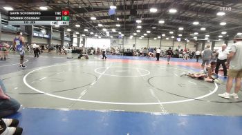 105 lbs Rr Rnd 1 - Gavin Schomburg, TDWC Maniacs Orange - MS vs Dominik Coleman, Team Lil SHUTTs - MS