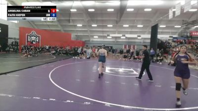 180 lbs Round 2 (12 Team) - Angelina Caban, Elmira College vs Faith Kiefer, Liberty University