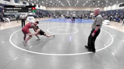 114 lbs Cons. Semi - Allison Hegg, Oakton vs Kimora Mervilus, Bayside