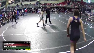 101 lbs Quarterfinal - Marley Jackson, O`Neill Leprechaun Wrestling vs Keeley Tausan, Gordon Rushville Jr. Wrestling