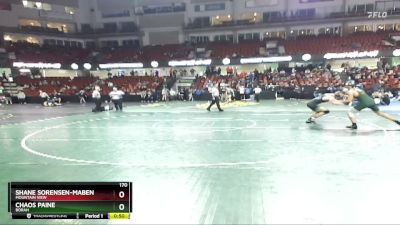 170 lbs Cons. Round 3 - Chaos Paine, Borah vs Shane Sorensen-Maben, Mountain View