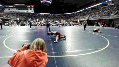 75 lbs Round Of 32 - Colton Hite, Cambria Heights vs Vinny DAulerio, Springfield Delco