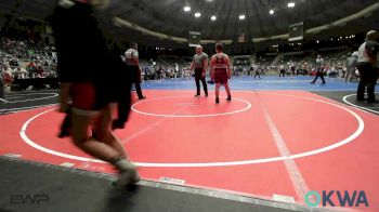 160 lbs Semifinal - Braxton Garcia, Eufaula Ironheads Wrestling Club vs Taegan Austin, Sperry Wrestling Club