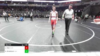 122 lbs Semifinal - Josiah Neri, Badboyz vs Ajay Braddock, CIWC Team Intensity