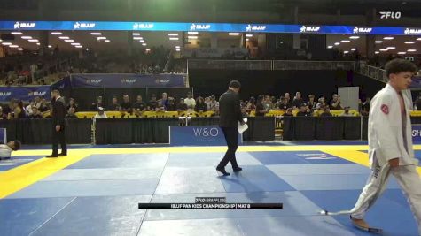 Christopher Takeo Chang vs Nicolas Lader Rocha 2026 Pan Kids Jiu-Jitsu IBJJF Championship
