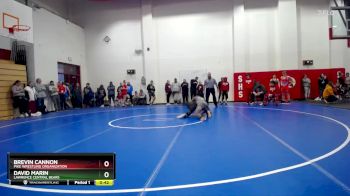 157 lbs Champ. Round 2 - Brevin Cannon, Pike Wrestling Organization vs David Marin, Lawrence Central Bears