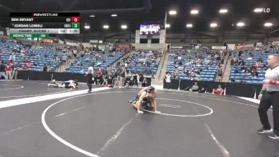 165 lbs Champ. Round 1 - Jordan Lomeli, Oklahoma City vs Ben Bryant, Grand View (Iowa)