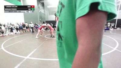 155 lbs Quarterfinal - Miriam Pedro, Har-Ber vs Arden Jellen, Rogers High School Wrestling