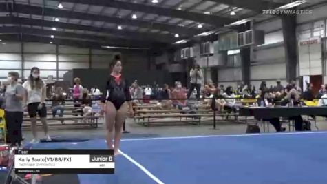 Karly Souto(VT/BB/FX) - Floor, Technique Gymnastics - 2021 Region 1 Women's Championships