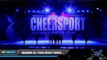 Brandon All-Stars Wesley Chapel - Midnight [2021 L3 Junior - Small - A Day 1] 2021 CHEERSPORT National Cheerleading Championship