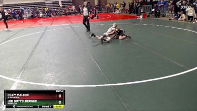 76 lbs Cons. Round 1 - Riley Malone, Alexandria vs Lee Bottelberghe, Minneota