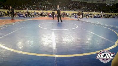 86 lbs Round Of 16 - Ryan Noll, Claremore Wrestling Club vs Brody Scott, Lions Wrestling Academy