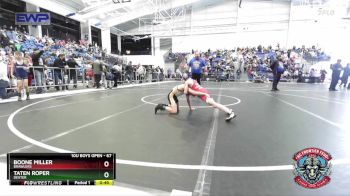 67 lbs 3rd Place Match - Boone Miller, Brawlers vs Taten Roper, Dexter