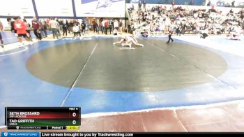 174 lbs Quarterfinal - Tad Griffith, Loras vs Seth Brossard, UW-LaCrosse