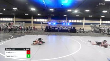 66 lbs Consi Of 8 #2 - Jett Seson, Golden Backs MRTC vs Talon Jackson, Gold Rush Wr Ac