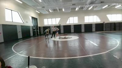 63-67 lbs Round 1 - Emma Lerma, Centennial Middle School vs Sage Walker, Wind River Middle School