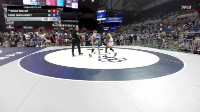 132 lbs Champ. Rd Of 32 - Brian Miller, CA vs Cane Smolarsky, GA