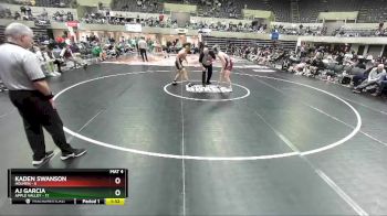 182 lbs Finals (8 Team) - AJ Garcia, Apple Valley vs Kaden Swanson, Holmen