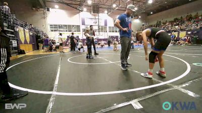 100 lbs 3rd Place - Jacob Smith, Raw Wrestling Club vs Sam Satterfield, Tulsa Blue T Panthers