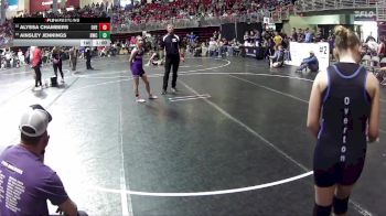 101 lbs Cons. Round 1 - Alyssa Chambers, Overton vs Ainsley Jennings, Blair Wrestling Club