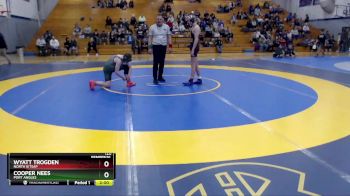 126 lbs Semifinal - Wyatt Trogden, North Kitsap vs Cooper Nees, Port Angles