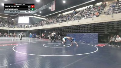 95 lbs Round Of 16 - Devon Setoodeh, Ridgewood vs Jared Haddock, Ellendale