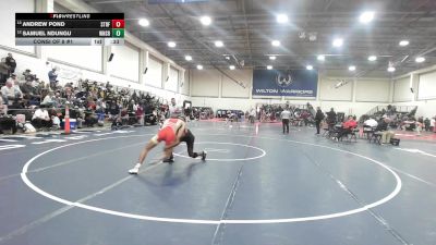 138 lbs Consi Of 8 #1 - Andrew Pond, Stratford vs Samuel Ndungu, Windsor