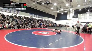 126 lbs Cons. Round 1 - Carson Gonzalez, Murrieta Valley vs Joseph Ramirez, El Modena