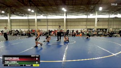 75+ Round 4 - Keaton Meras, Idaho Gold Wrestlling vs Theo Chinea, Hawk Wrestling Club