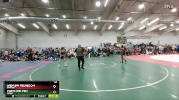 106 lbs Champ. Round 2 - Zqayleon Pike, Valley vs Andrew Pedregon, Skyview