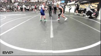 130 lbs Rr Rnd 1 - Jayci Thompson, Little Axe Takedown Club vs Kimberlyn Luper, Hennessey Takedown Club