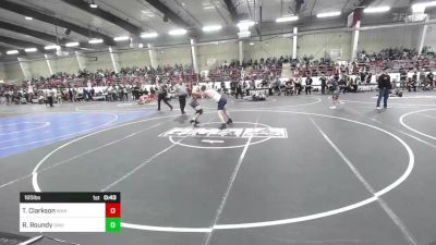 165 lbs Final - Trey Clarkson, WAR Wrestling Club vs Ryker Roundy, Davis WC