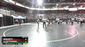 120 lbs Champ. Round 1 - Payton Steffensen, Blackfoot vs Jacob Hartle, New Plymouth