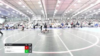 106 lbs Rr Rnd 1 - Aidan Diaz, Indiana Flash South vs Isaac Ekdahl, Team Shutt Nation