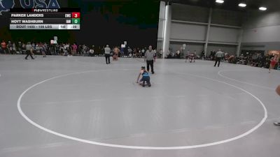 106 lbs Cons. Sub-rd Of 32 - Parker Landers, Carroll Wrestling Club vs Hoyt Washburn, Immortal Athletics WC