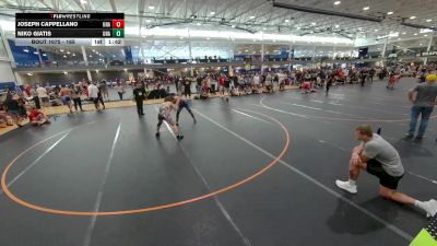 165 lbs Cons. Round 3 - Joseph Cappellano, Unattached vs Niko Giatis, Unattached