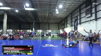 106 lbs Round 2 (3 Team) - Charlie Rinehimer, BELIEVE TO ACHIEVE WRESTLING CLUB vs Zach Fuller, SLAUGHTER HOUSE WRESTLING CLUB