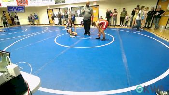 125-135 lbs Rr Rnd 3 - Blacey Reece, Grove Takedown Club vs Kinley Vereide, Vinita Kids Wrestling