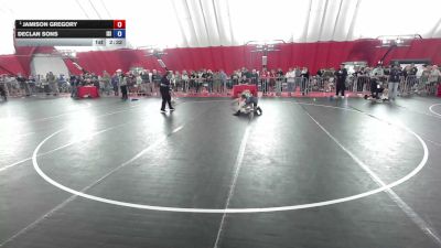 144 lbs Cons. Rd Of 16 - Jamison Gregory vs Declan Sons, ISI