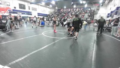 140-154 lbs Round 2 - Khloey Leon, Apple Valley vs Raelene Velazco, California Grapplers