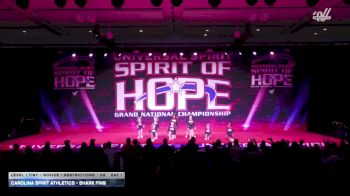 Carolina Spirit Athletics - Shark Fins [2026 L1 Tiny - Novice - Restrictions - D2 Day 1] 2026 Spirit of Hope Grand Nationals