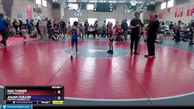 56 lbs Round 1 - Max Turner, East Idaho Elite vs Julian Guillen, Fighting Squirrels WC