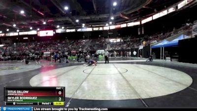 138 lbs Cons. Round 2 - Titus Dillow, American Falls vs Skyler Rodriguez, New Plymouth