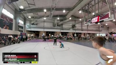 80 lbs Round 1 - Ava Delgado, NB Elite Wrestling Club vs Jakob Ikeda, G580 Wrestling Club