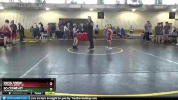 71 lbs Round 3 (8 Team) - Owen Parish, Minnesota Storm vs Bo Courtney, Oklahoma Outlaws GR Red