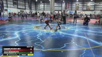 65 lbs Semifinal - Tanner McCray-Bey, Rampage vs Zack Bednarczyk, Hanover Hawkeye