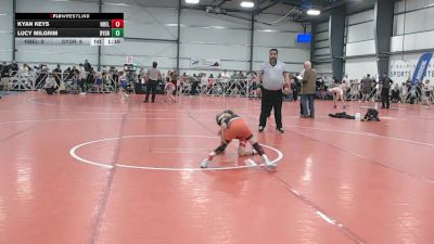 52 lbs Round 3 - 12:30pm Saturday - Kyan Keys, Nebraska Elite vs Lucy Milgrim, Dynasty Death Row