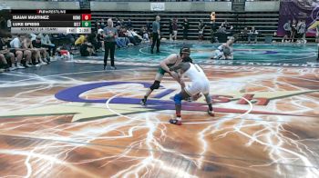 133 lbs Round 2 (4 Team) - Luke Spiess, Delta, OH vs Isaiah Martinez, Hononegah, IL